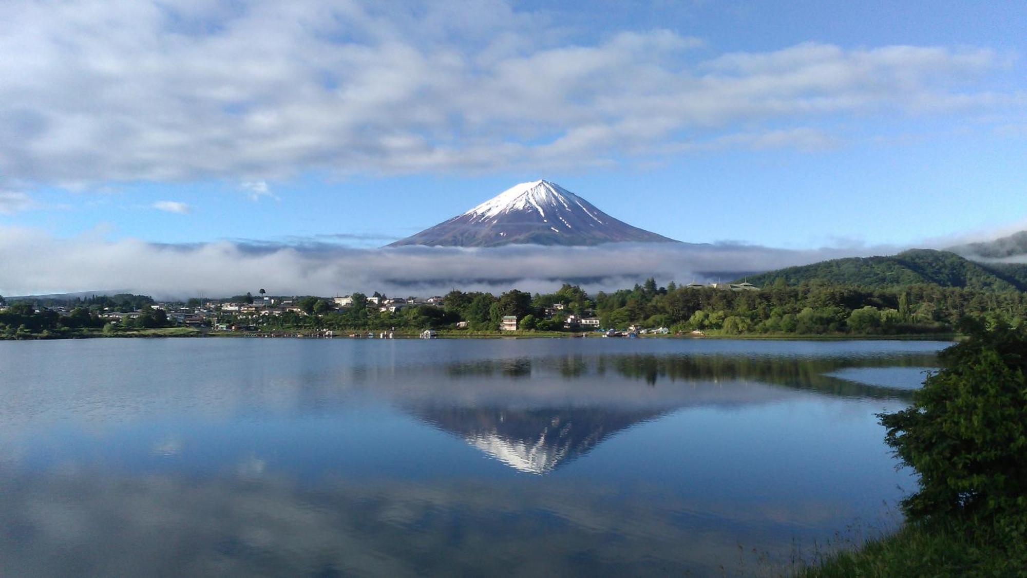 旅館富士ハイツ 富士河口湖町 エクステリア 写真