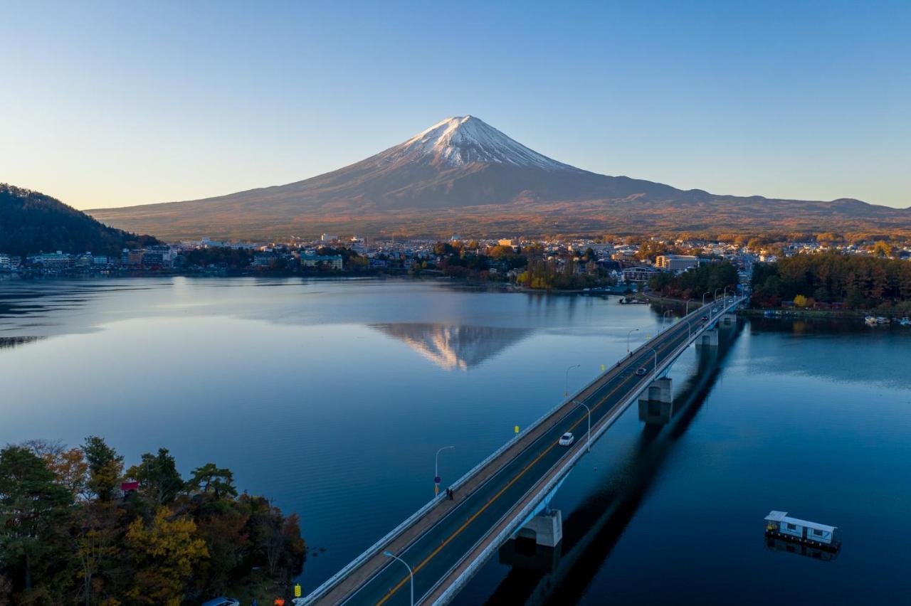 旅館富士ハイツ 富士河口湖町 エクステリア 写真